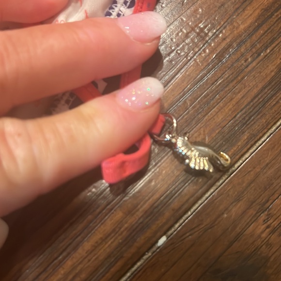 Lilly Pulitzer blue string bikini bottoms. Size Small - Picture 3 of 4